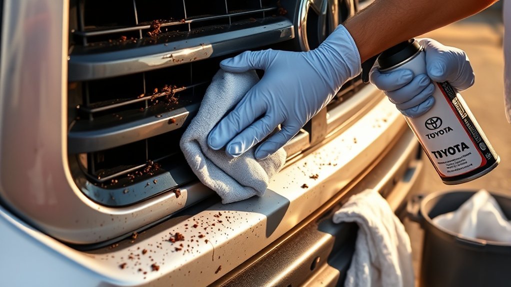 gentle bug removal techniques