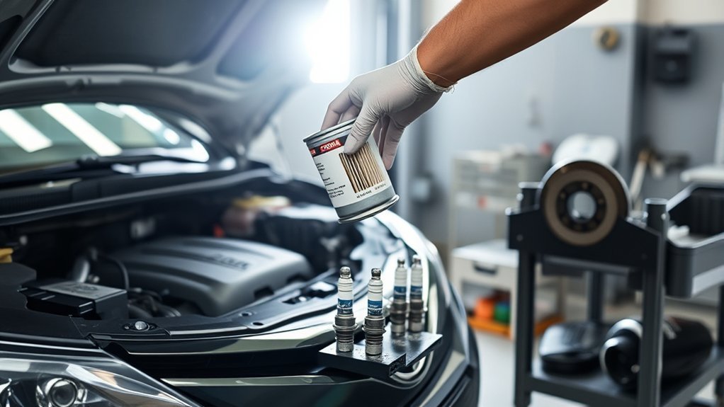 Toyota Genuine and correct-specification replacement parts for a Camry