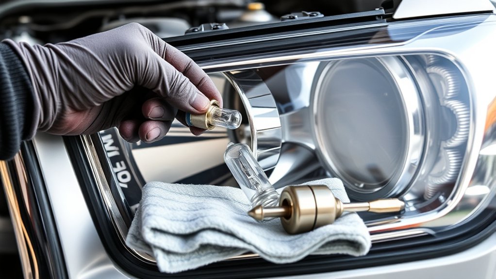 headlight bulb replacement guide