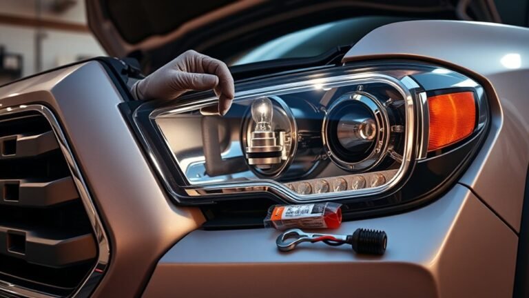 headlight bulb replacement guide