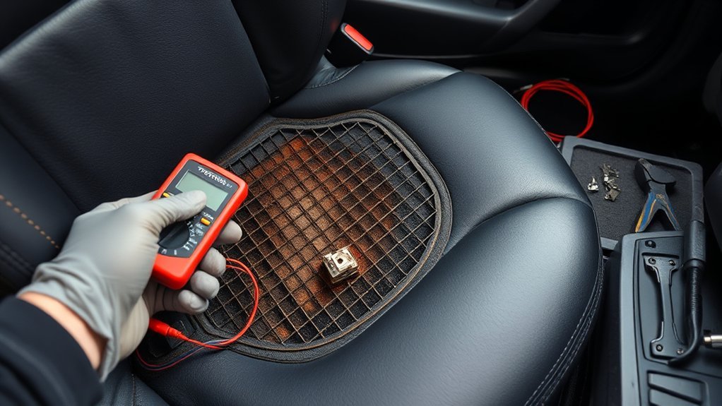 Toyota Camry heated seat diagnosis and repair costs