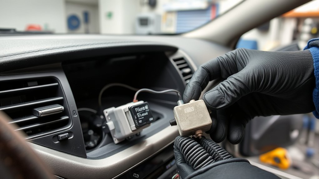 Toyota Camry HVAC maintenance and cabin air filter inspection