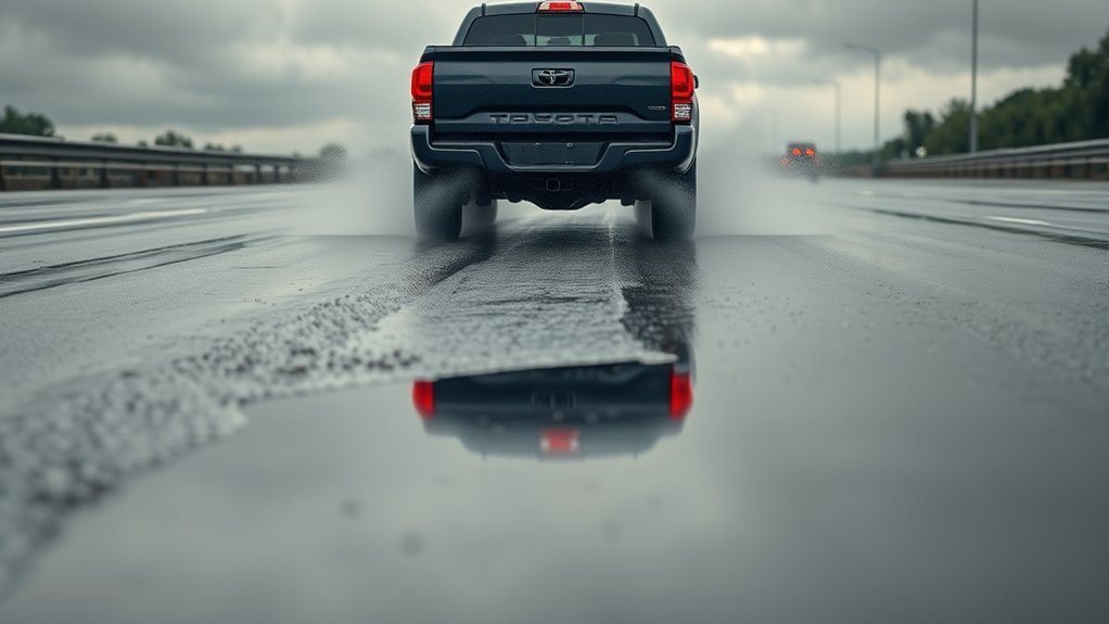 hydroplaning risk for tacomas