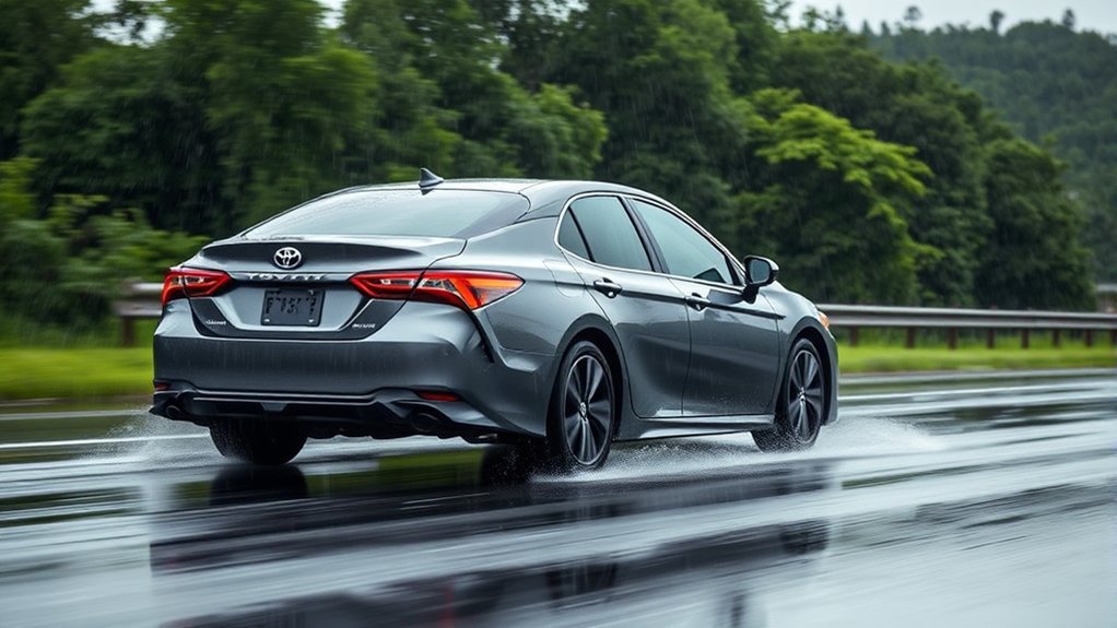 hydroplaning safety for camry