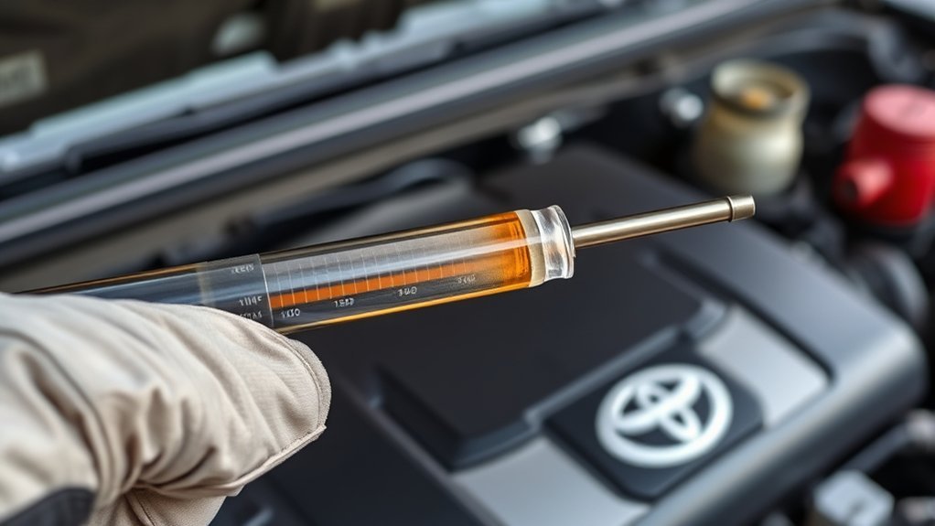 improving dipstick reading accuracy