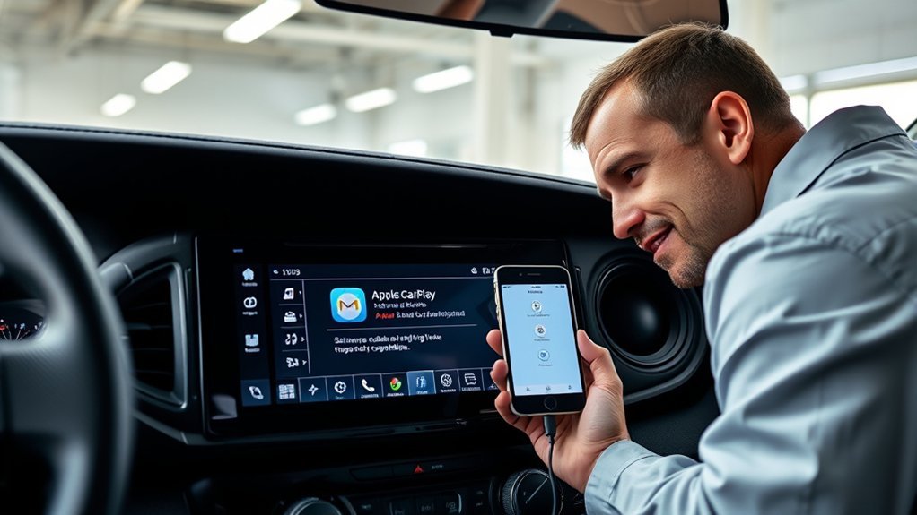 infotainment software update support