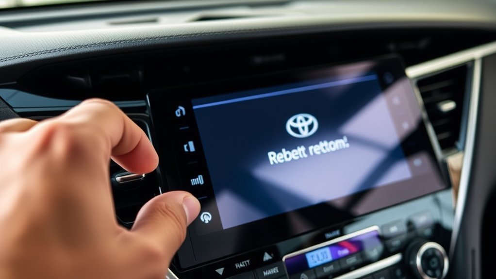 Toyota Camry infotainment troubleshooting and connectivity checks