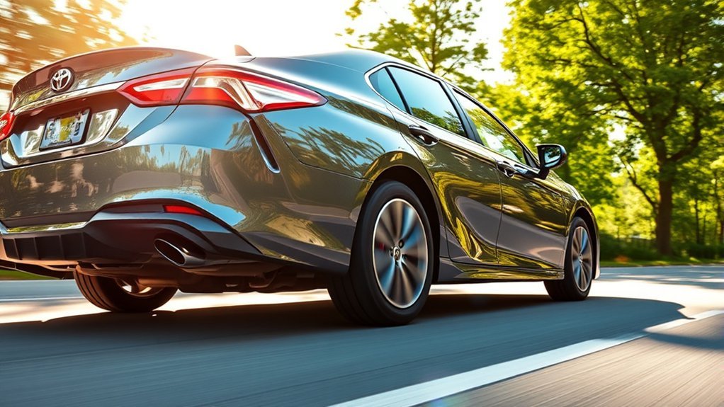 Toyota Camry hybrid regenerative braking energy recovery system