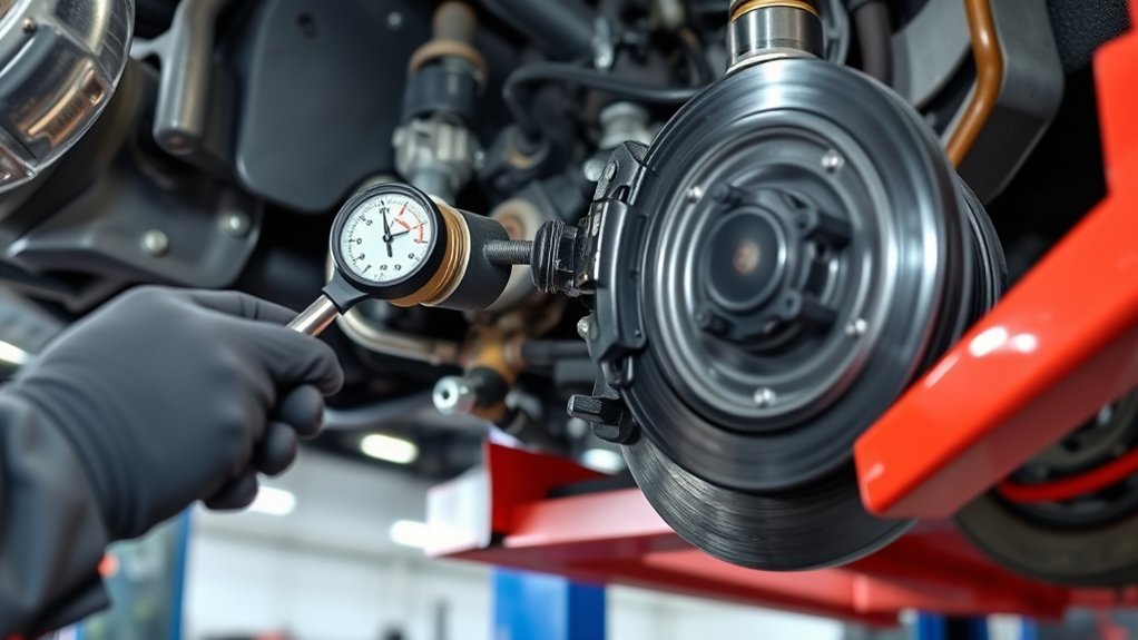 inspect suspension and steering