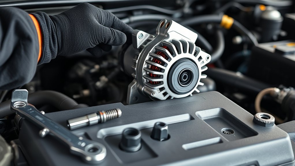 install new alternator properly