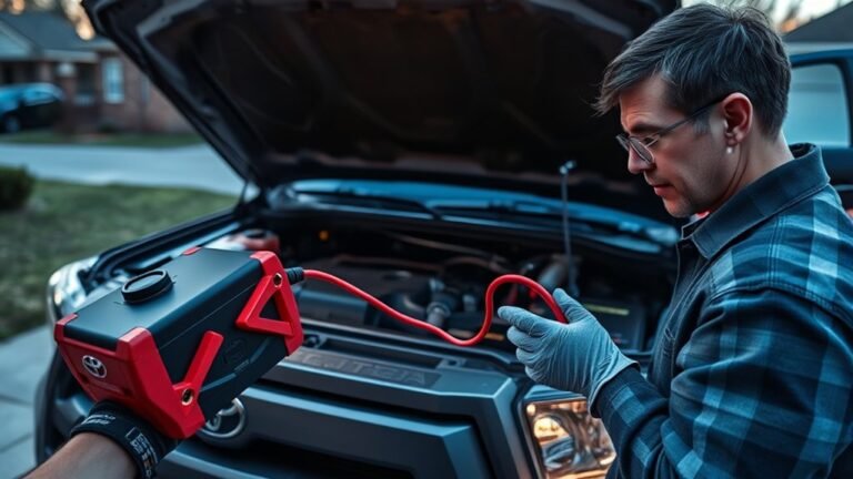 jump starting toyota tundra safely