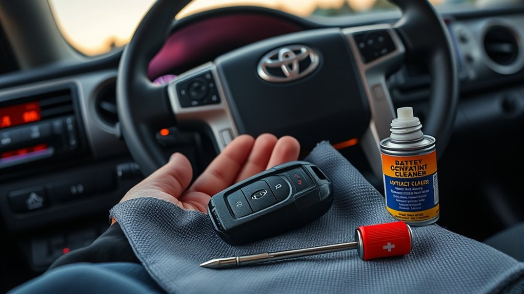 key fob maintenance tips