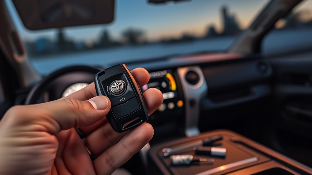 Toyota Tundra key fob troubleshooting tips