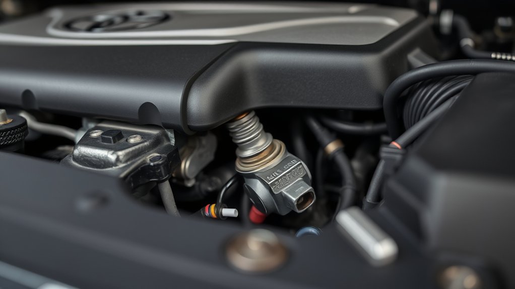 Toyota Camry mass airflow sensor in the engine air-intake system