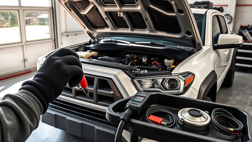 Toyota Tacoma EVAP system maintenance after P0441 repair