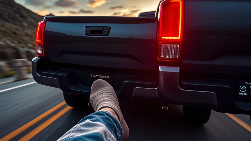 Driver using smooth deceleration to improve Tacoma regenerative braking efficiency