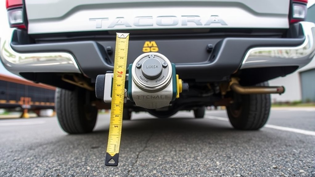 measure hitch drop accurately