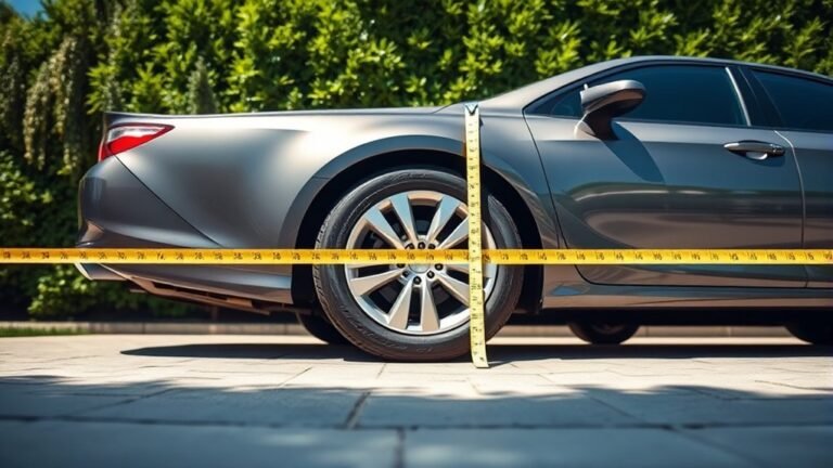 measuring toyota camry wheelbase
