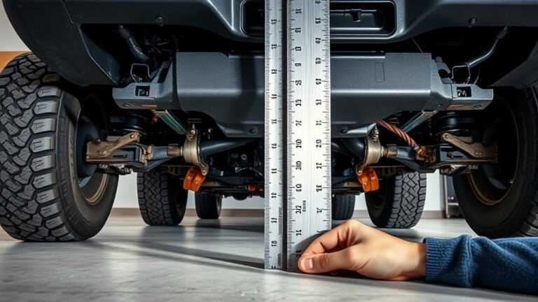 measuring toyota tacoma clearance