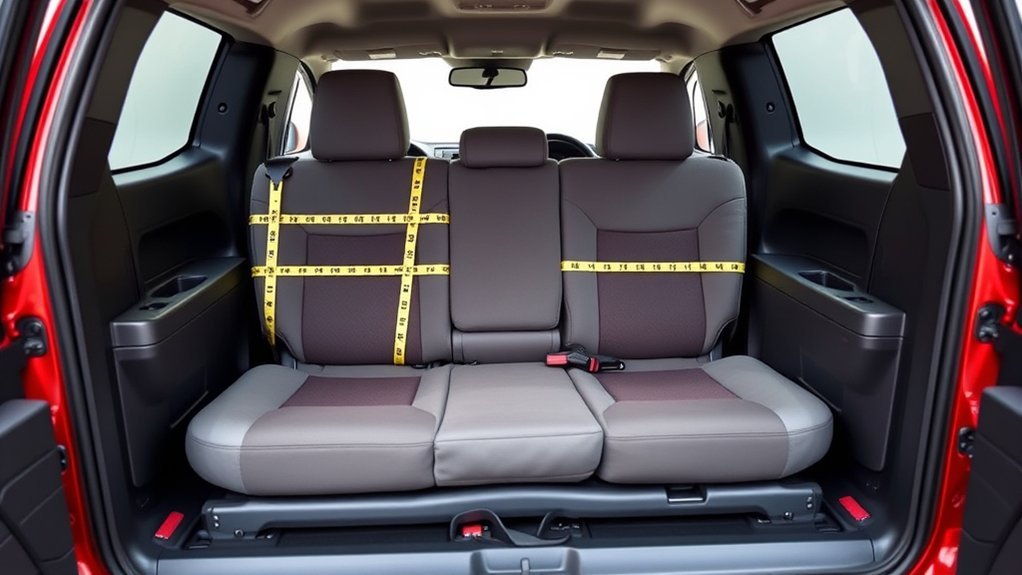 middle seat comfort enhancements