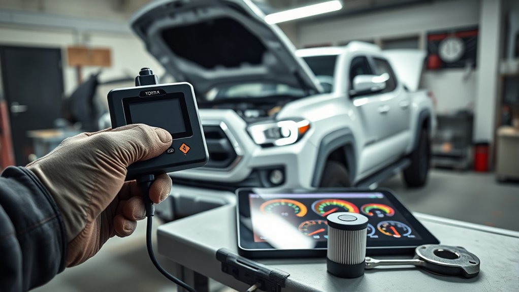Checking Toyota Tacoma performance after the break-in period