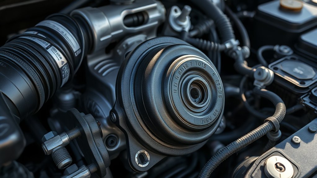 Toyota Camry motor mounts supporting the engine and transmission