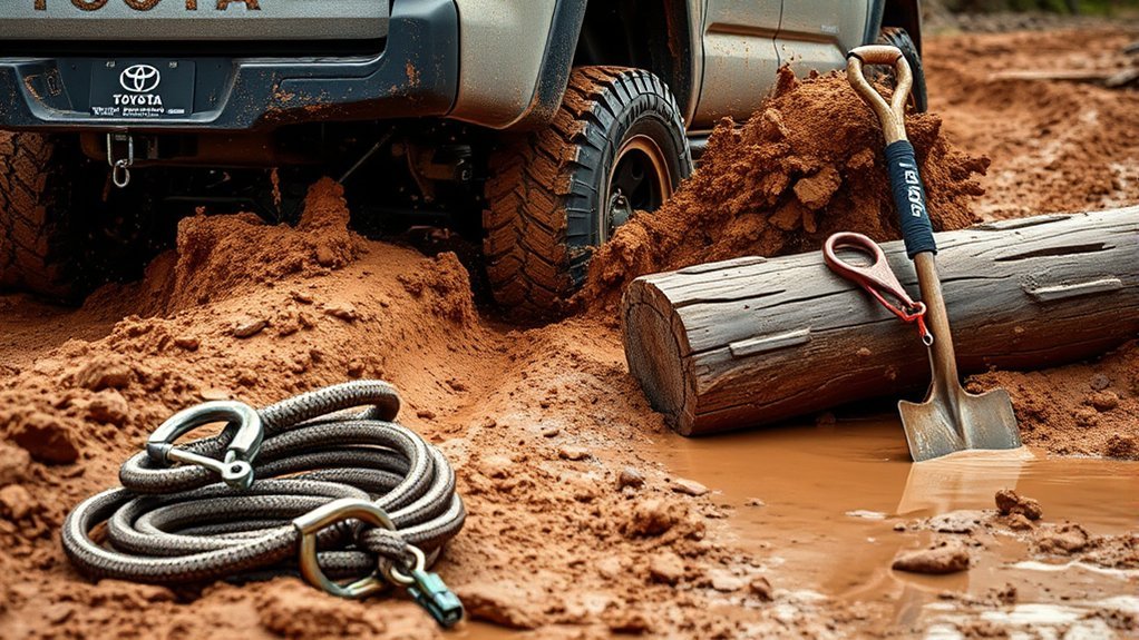 mud driving techniques for tacoma