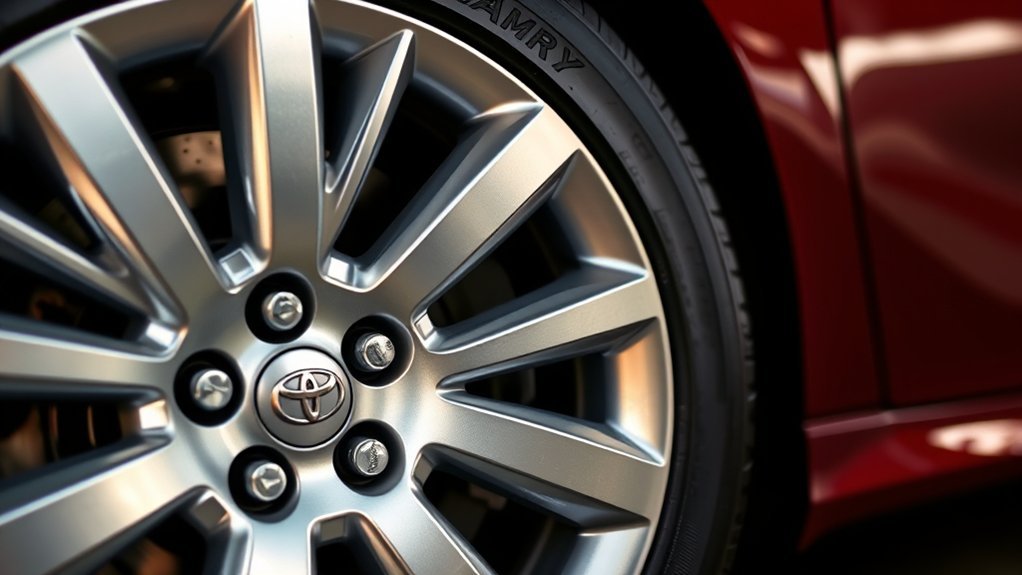 New and used Toyota Camry wheel condition and fitment comparison