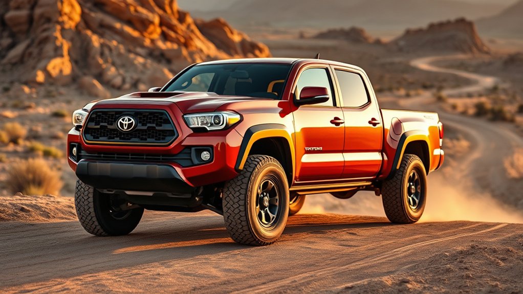 Toyota Tacoma TRD PreRunner rear-wheel-drive off-road pickup