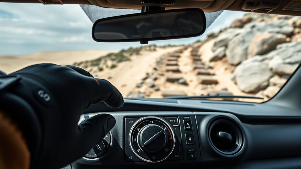 Toyota Tacoma off-road controls and terrain-management technology