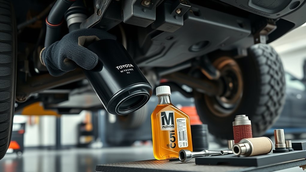 oil change checklist tacoma