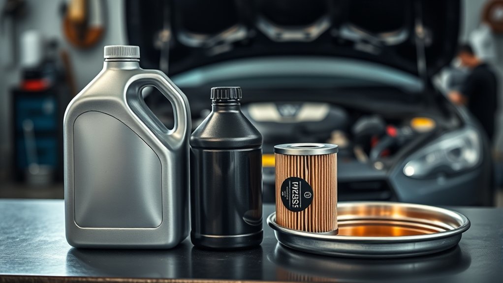 Checking the correct motor oil change interval