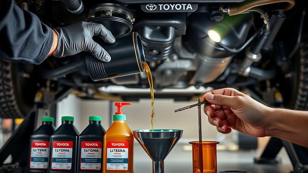 oil change procedure steps