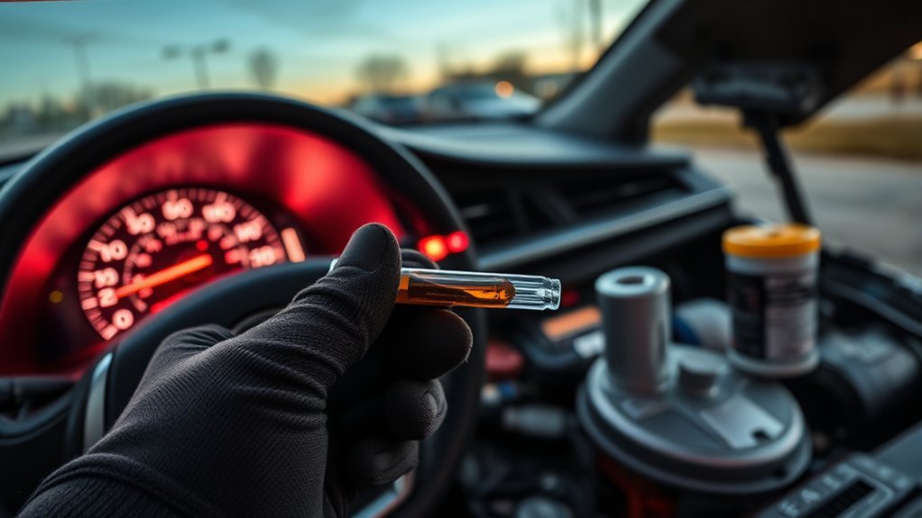 Toyota Camry oil pressure light diagnosis and repair solutions