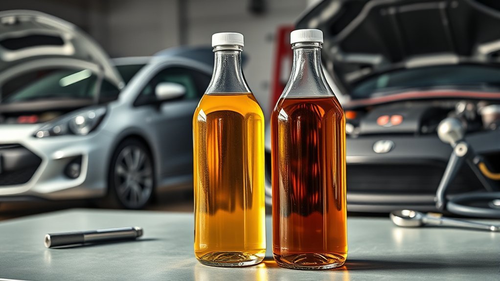 Selecting 0W-20 or 5W-30 motor oil using vehicle manufacturer requirements