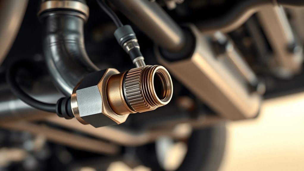 oxygen sensor regulates combustion