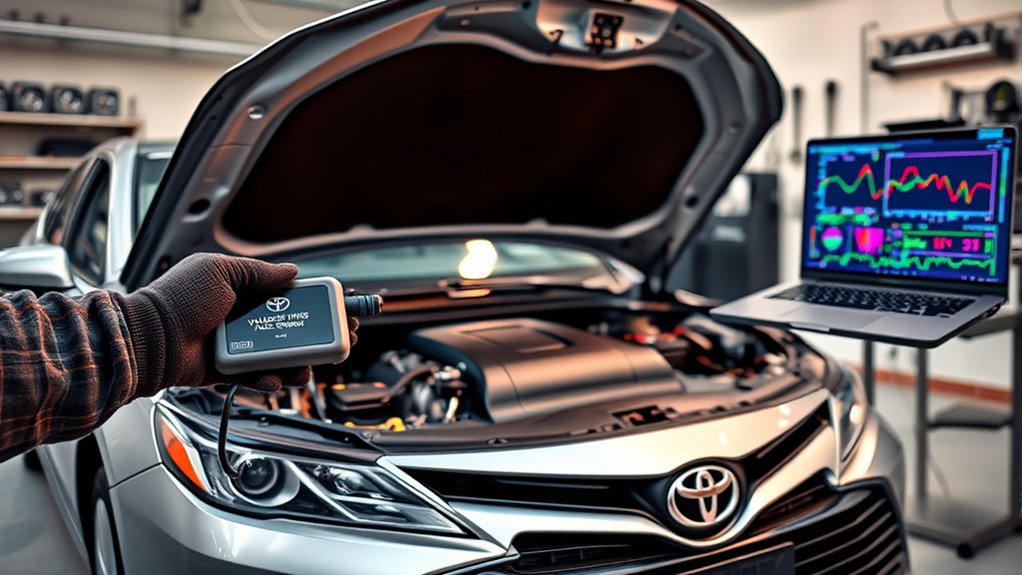 Toyota Camry P0012 intake camshaft timing diagnosis