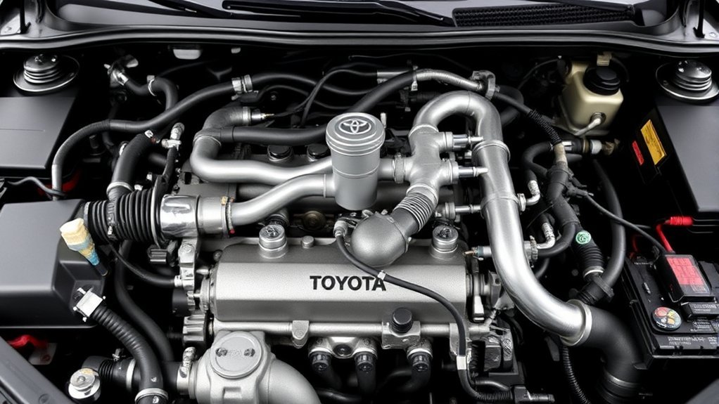 Scan tool displaying indirect Toyota Camry PCV diagnostic clues and fuel-trim data