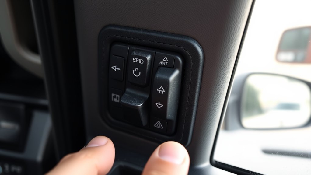 power window switch indicators