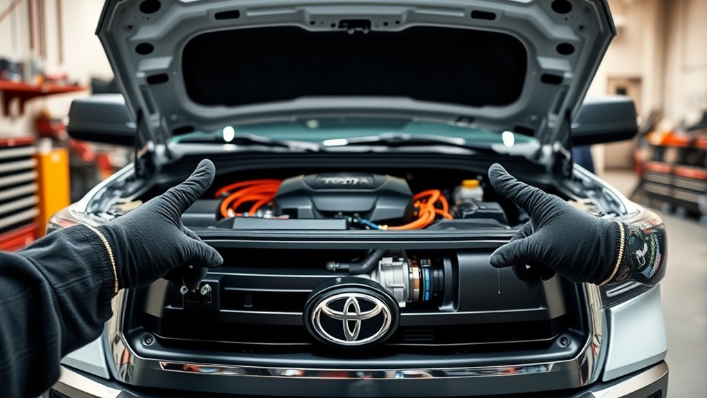 Toyota Tundra i-FORCE MAX hybrid powertrain