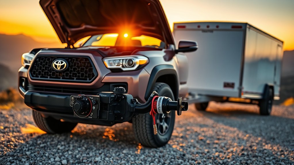 Toyota Tacoma i-FORCE MAX power, fuel economy, and towing capability