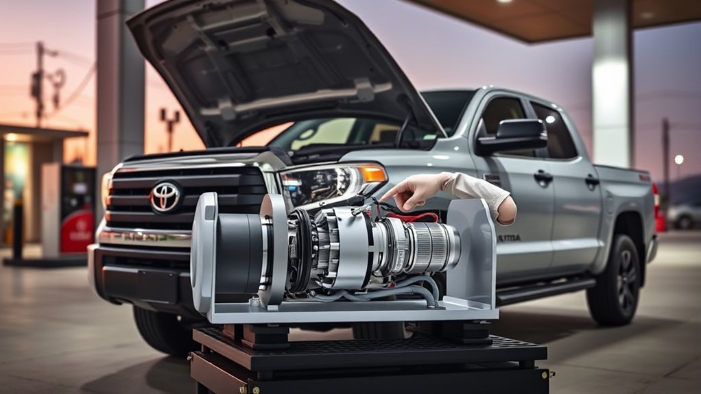 Toyota Tundra i-FORCE MAX hybrid fuel economy