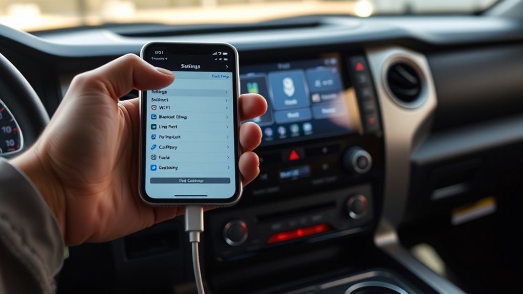 prepare iphone for carplay