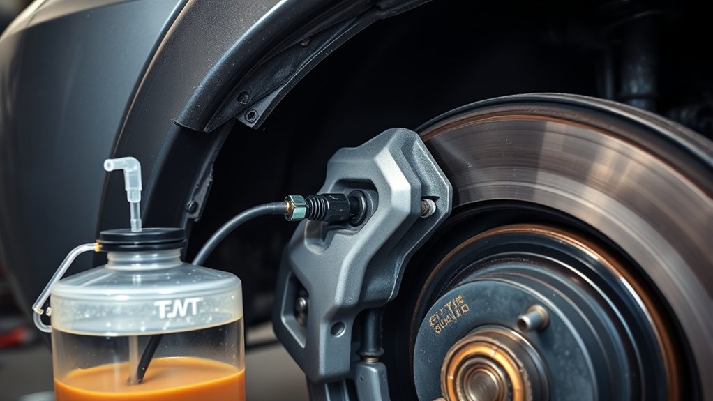 pressure bleeder brake bleeding
