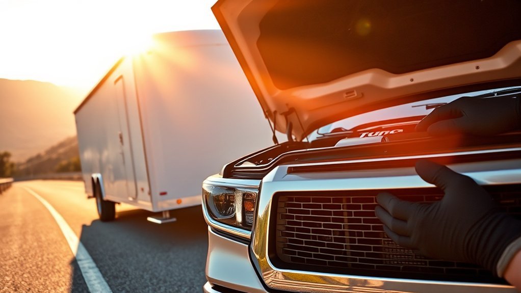 prevent towing overheating issues