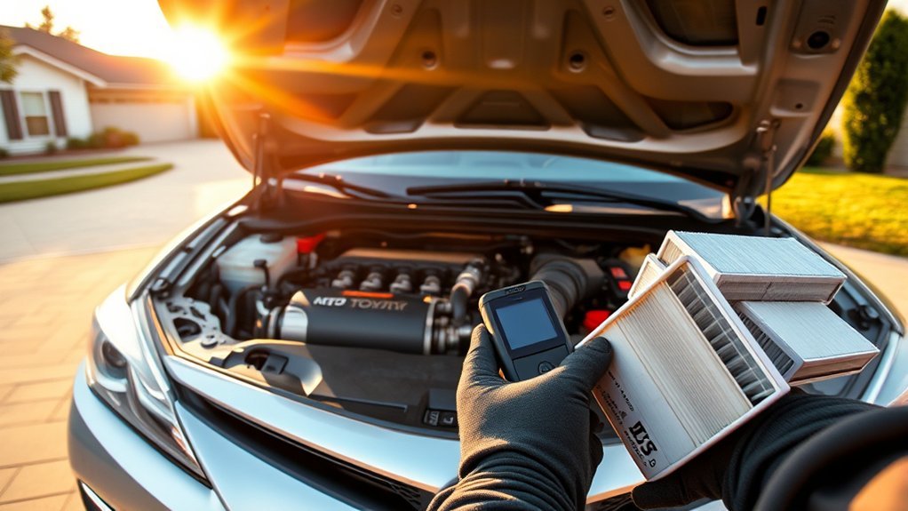 Toyota Camry preventative engine maintenance checklist