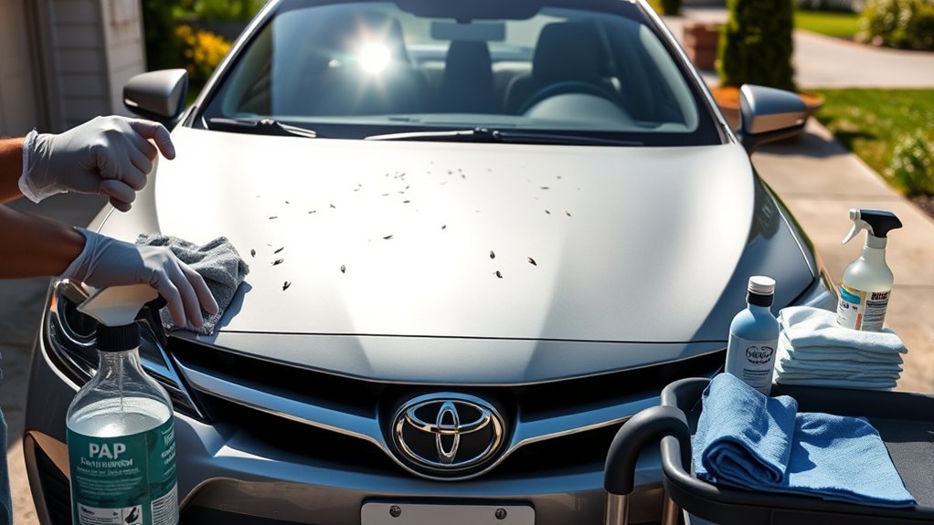 Toyota Camry paint protected from bird droppings