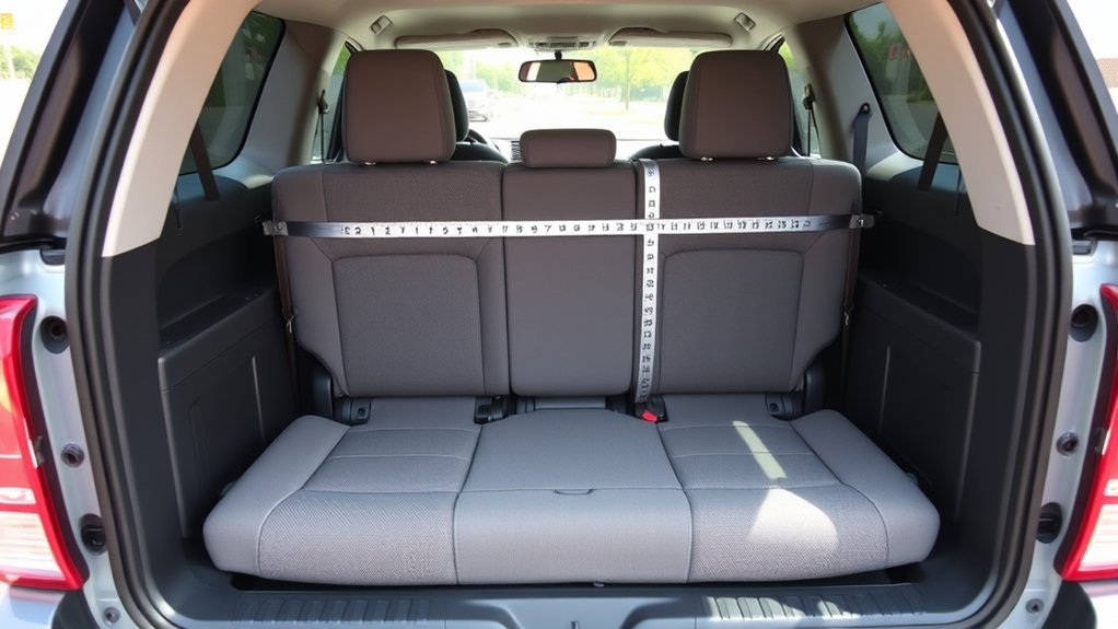rear seating space optimized