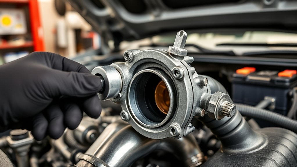 Reassembling a Toyota Tacoma throttle body with the correct torque specification