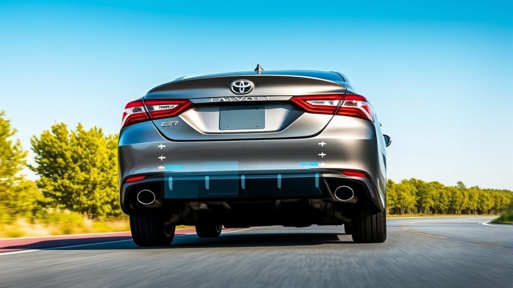 Toyota Camry Hybrid regenerative braking energy recovery